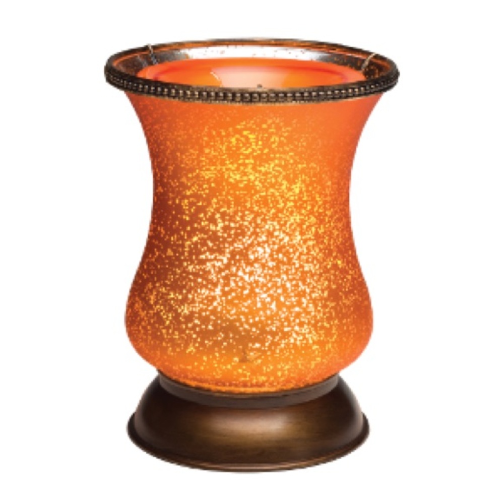 Scentsy Lampshade Gold Tulip Warmer🧡💡✨ - Picture 2 of 8